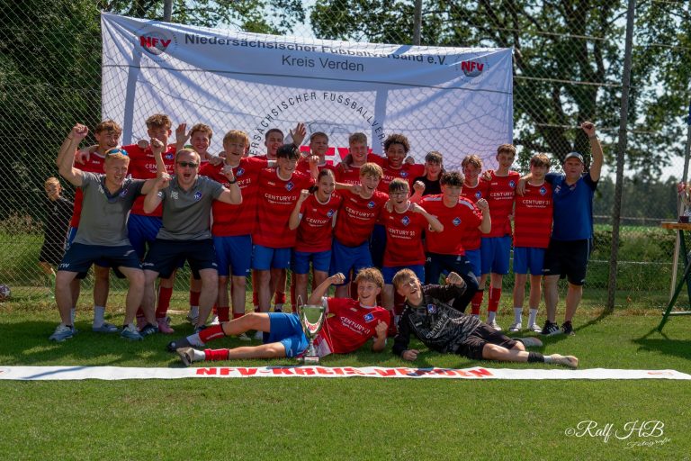 U16 des TV Oyten erneut Kreispokalsieger!